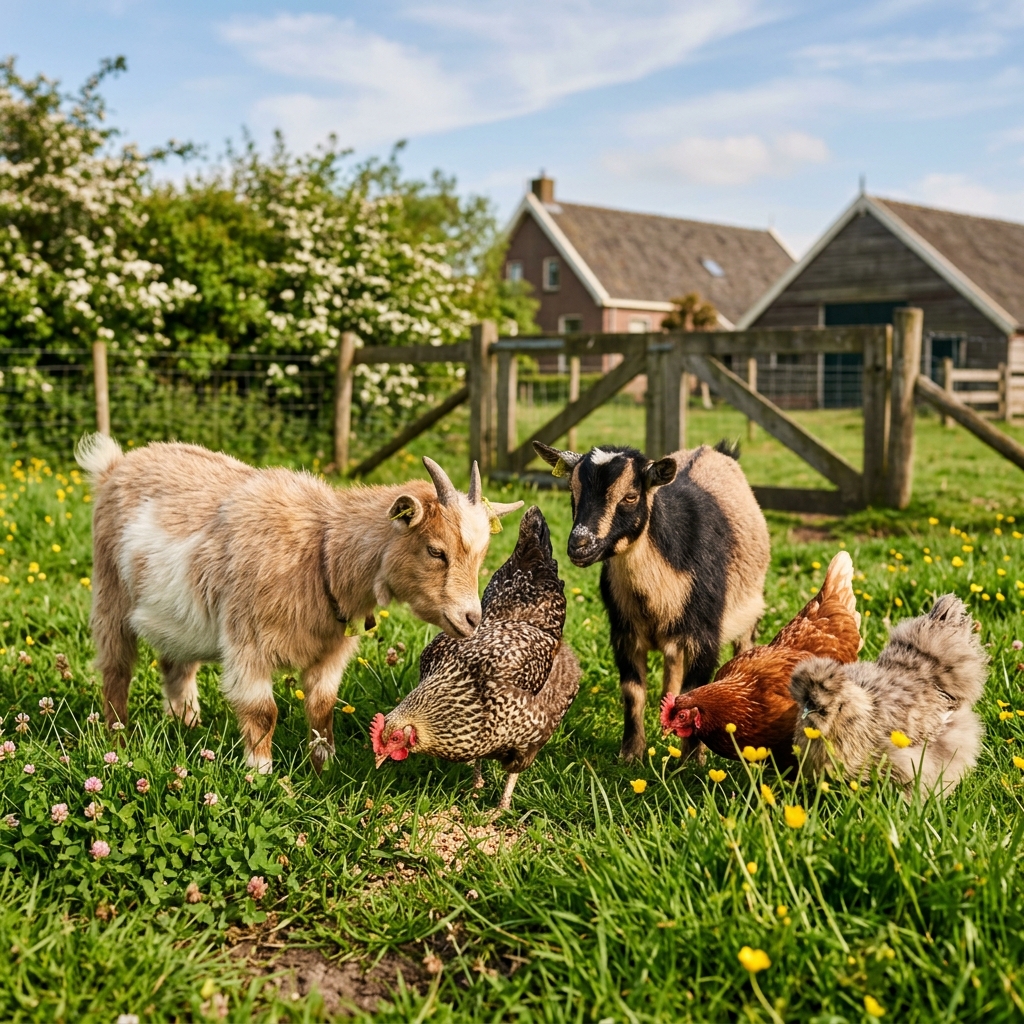 Lente op het erf: de eerste lammetjes zijn geboren!